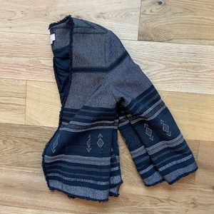 LOFT Navy printed blazer size M